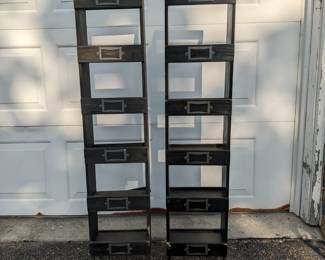 Shelves, CDs holders, book shelves and DVD cases are available 