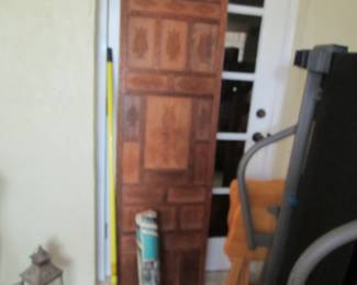 Teak hand carved screen