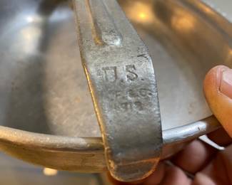 WW I military mess kit