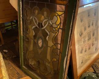 Leaded glass windows