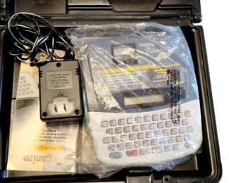 Brother PTouch Extra label maker in case