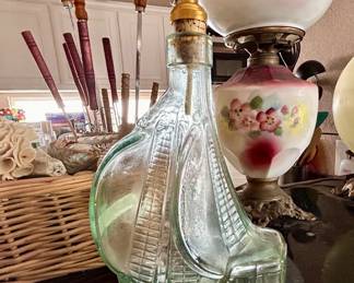 vintage ships liquor bottle
