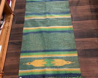 Vintage woven saddle blanket