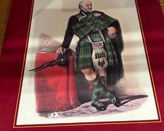 large book on the clans of Scotland