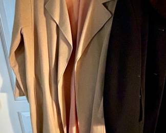 Camel Hair car coat vintage