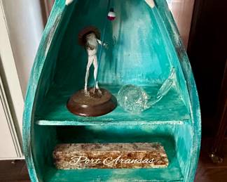 cute nautical boat shelf