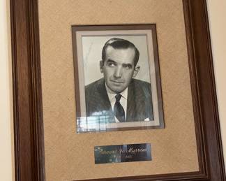 Edward R. Murrow signed photo