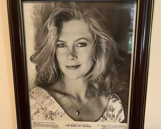 Kathleen Turner signed photo