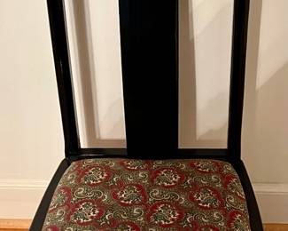 Detail of dining chair