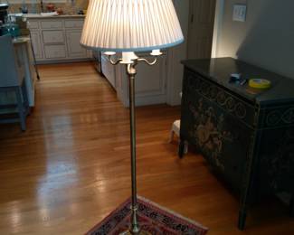Gold Floor Lamp