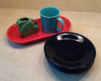 7 Assorted Fiesta Pieces