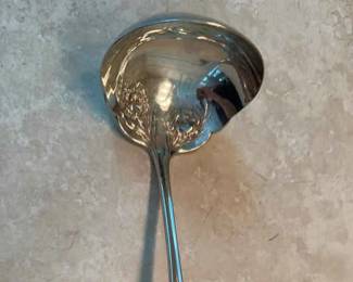 1908 Silver Plated Gravy Ladle