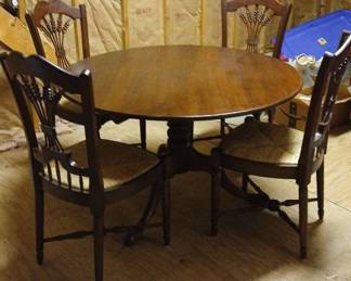 4 Chair Dining Table Set