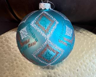 Unique Glass Ornament