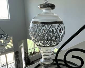 Pretty Glass Rhinestone Ornament