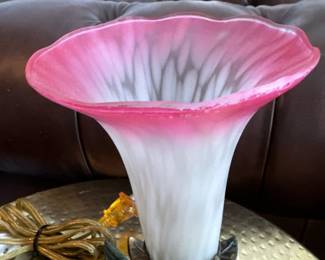 Brass Hummingbird Lamp