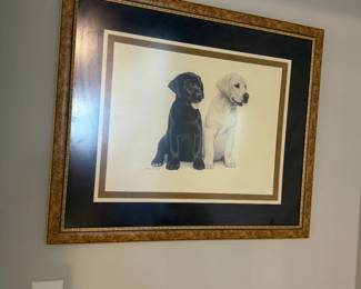 Two Labrador Puppies