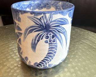 Palm Tree Ceramics (3 pieces, different shapes)