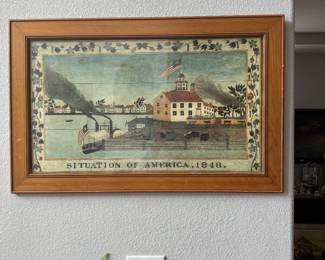 Situation of America 1848