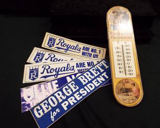 Royals bumper stickers vintage