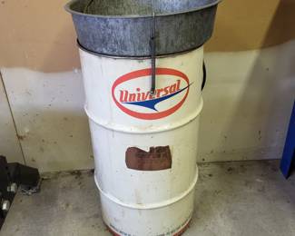 Universal Oil Drum, Converted to a Parts Washer