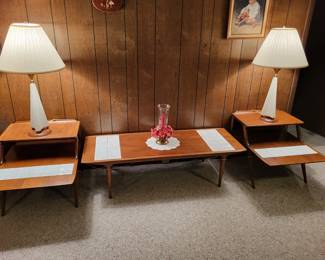 MCM Lane Furniture,  Cosmopolitan  Coffee Table & End Tables