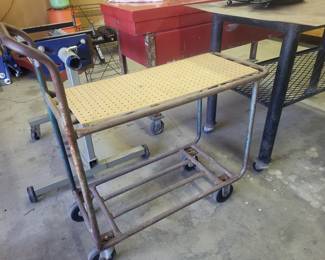 Rolling Work Cart