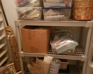 2nd floor bedroom sewing notions.