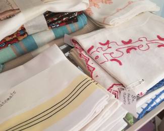 Great vintage linensm