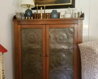 Large Walnut pie safe. 