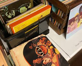 HUGE collection of vinyl record albums