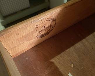 Vintage Bassett Walnut Dresser