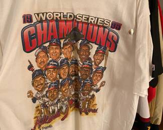Vintage Atlanta Braves World Series Champs Tshirt