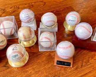 Autographed Baseballs
