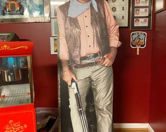Life-sized John Wayne Cardboard Cutout