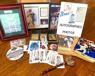 Autographed Atlanta Braves