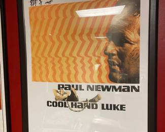 Vintage Cool Hand Luke Framed Poster
