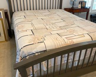 Queen Bed Frame + Mattress