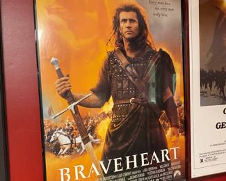 Vintage Braveheart Framed Poster