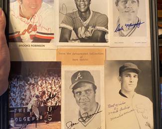 Autographed Baseball Memorabilia 