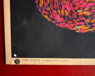 Vintage 1960s Blacklight Poster Sodo Posters