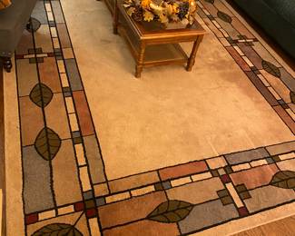 Arts + Crafts style rug