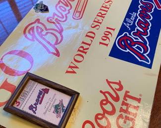 Vintage Atlanta Braves 1991 World Series Collection
