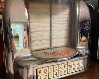 Vintage Seeburg Wall-o-matic 100 wall Jukebox