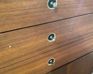 Vintage Bassett Walnut Dresser