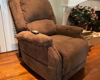 Upholstered Power Lift Chair - Works! 