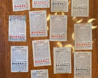 Vintage Baseball Cards