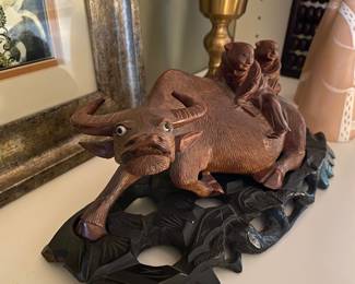 Vintage Chinese Wood Carving