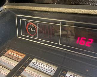 WORKING!! Rowe AMI 200 Juke Box FULL of  records, PLUS an entire tote full of additional 45s.   I have been enjoying using it during setup and it sounds great! This item is available for presale. Please reach out for additional information.