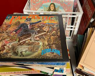 HUGE collection of vinyl record albums